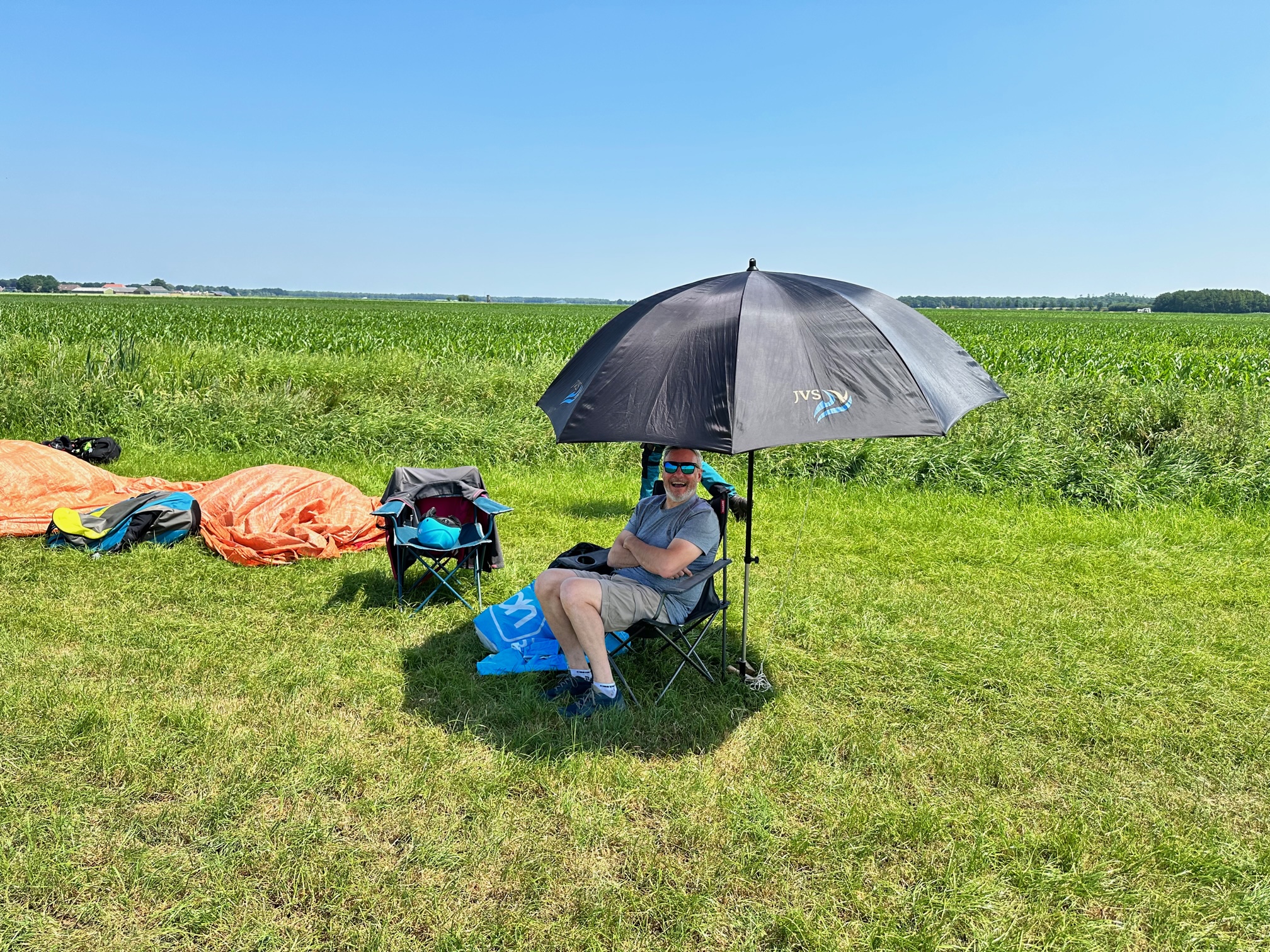 Warm maar mooi vliegweekend